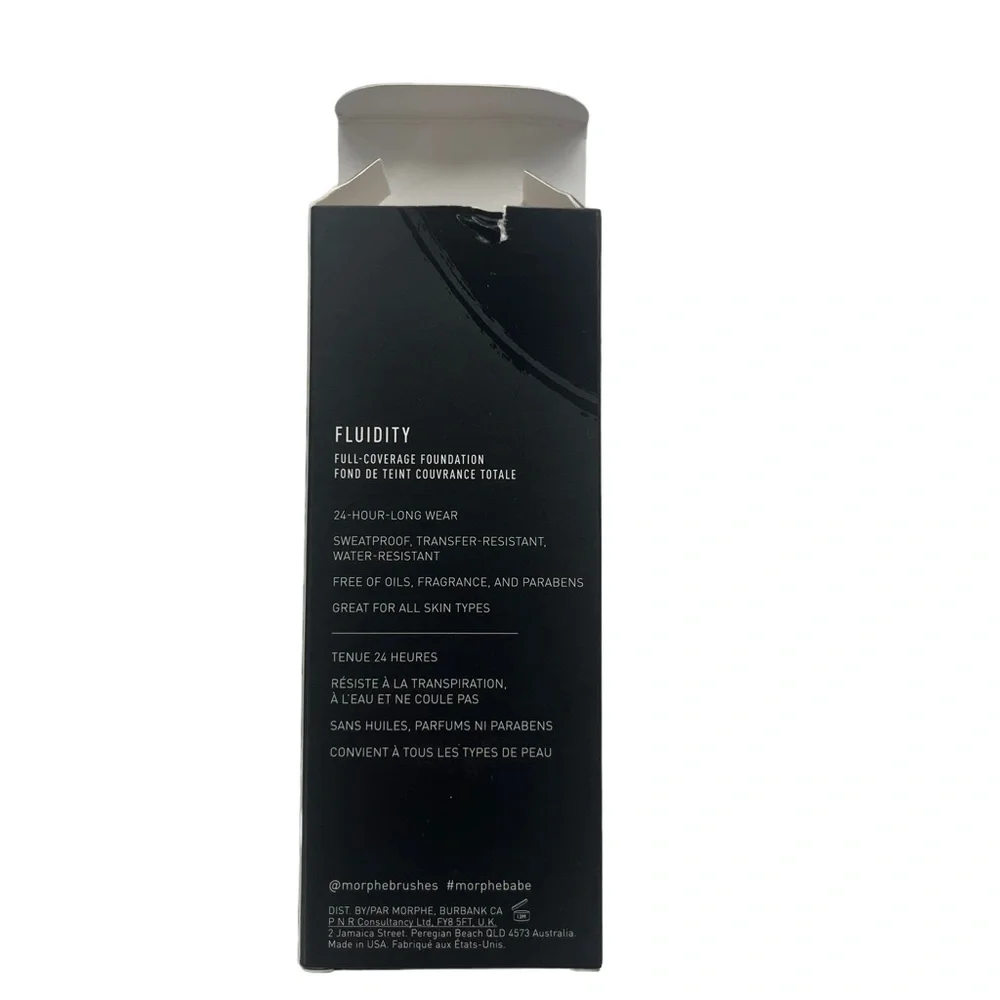 Morphe Fluidity Full Coverage 24‎ Hour Long Wear 1 Oz. Foundation in Shade F5.90